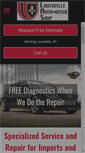 Mobile Screenshot of louisvilleautomotiveshop.com