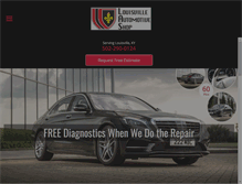 Tablet Screenshot of louisvilleautomotiveshop.com
